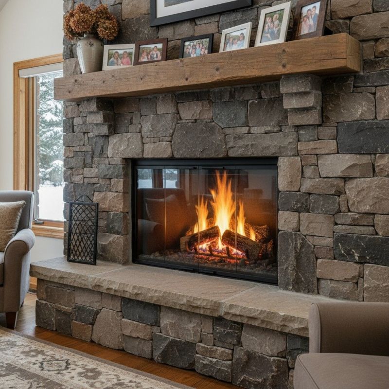 Gas Logs Installation